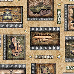 QT Fabrics Patriot Army Patch