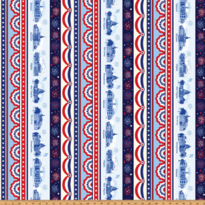 2025 AMASH Border Stripes Multi Color