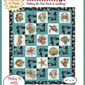 Fabric Cafe Gatsby 3-Yard Quilt Pattern | Perfect for 8" Panel Blocks
