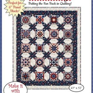 Fabric Cafe Vintage 3-Yard Quilt Pattern | Perfect for 6" Panel Blocks