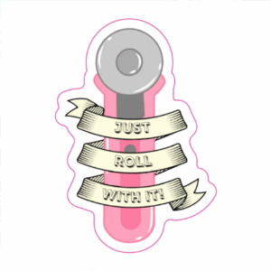 Just Roll Stickers