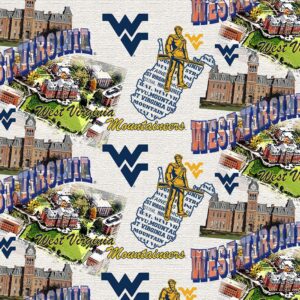 Sykel WVU Scenic Map WV-1212