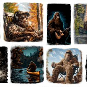 3 Wishes Legendary Loner Gone Squatchin' Bigfoot