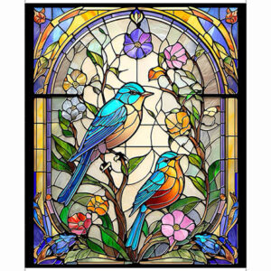 Sunlit Bird Panel