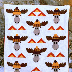 Chocolate Moose Pattern by Cotton Street Commons