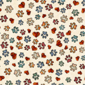 QT fabrics Cuties II Puppy Dog Prints