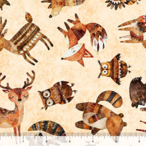 Bearsville Woodland Toss Cream