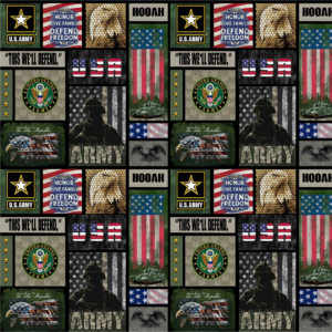 Sykel Army Block Cotton