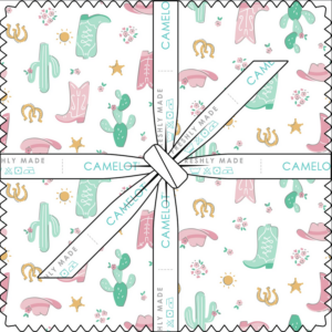 Camelot Fabrics Rodeo Rose Collection 5" squares