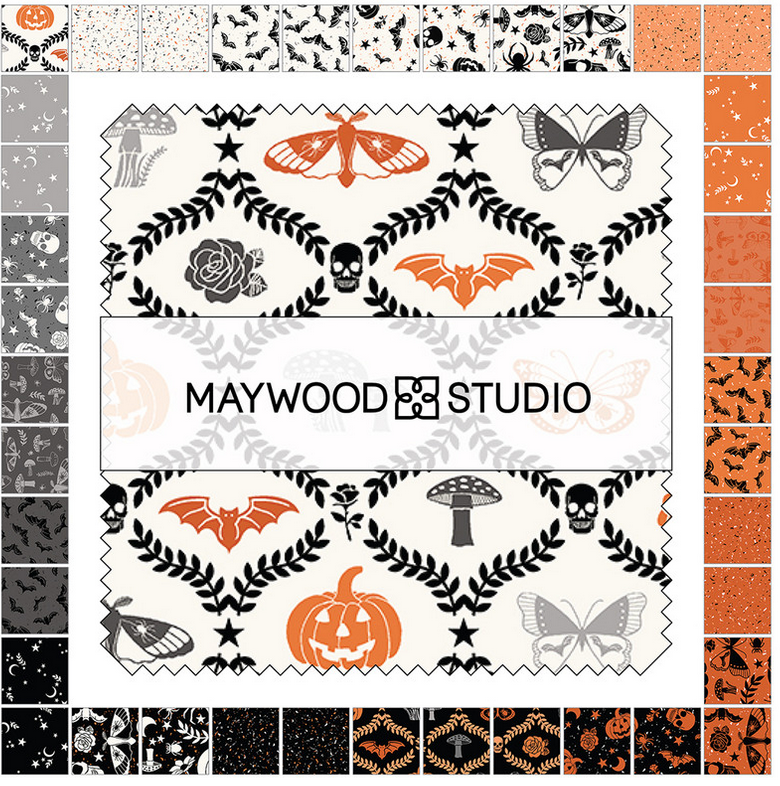 Maywood Studio Goth Garden 10" Squares 42pcs