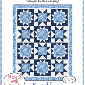 Fabric Cafe Sparkle 3yd Pattern