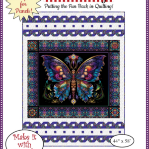 Fabric Cafe Lacy 3yd Pattern - Perfect for Panels