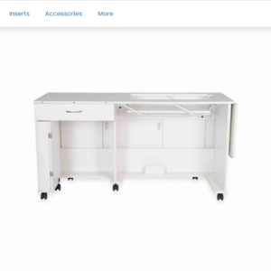 Arrow Christa Sewing Cabinet Ash White