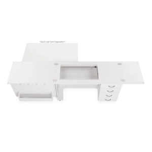 Arrow Harriet Add On Quilt Leaf Ash White