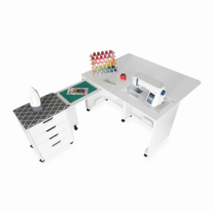 Arrow Laverne and Shirley Sewing Cabinet Ash White