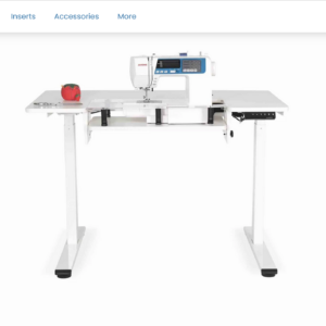 Arrow Eleanor Sewing Table Ash White