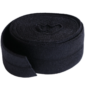 By Annies Fold-over Elastic 3/4in x 2yd Black