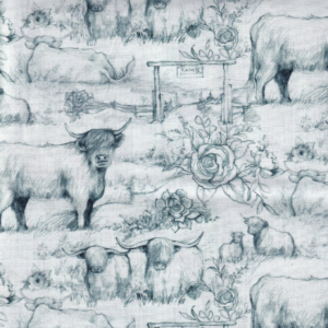 Springs Creative Highland Ranch Toile