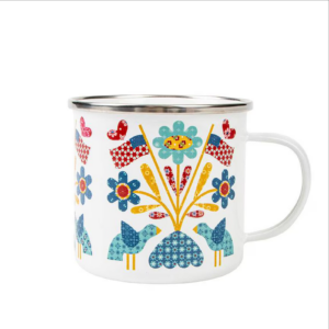 Lori Holt Americana Enamel Tin Mug