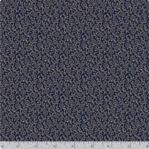 Marcus Fabrics Paula's New Companion Flower Vine Navy