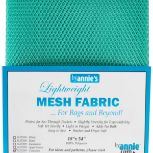 By Annies Lightweight Mesh Fabric - Turquoise - 18x54in