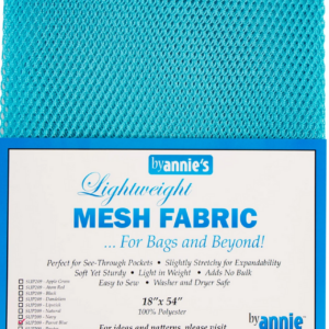 By Annies Lightweight Mesh Fabric - Parrot Blue - 18x54in