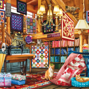 The Quilt Lodge 1000pc Puzzle