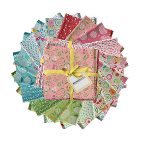 Benartex Blooming Color 18pc Fat Quarter Bundle