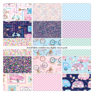 Berartex Enjoy The Ride 14pc Fat Quarter Bundle