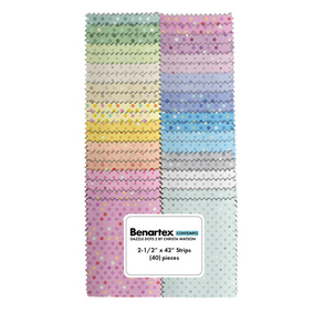 Benartex Dazzle Dots 2 Strip-pies
