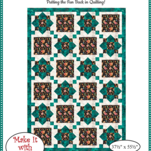Fabric Cafe Sea Glass 3 Yard Pattern
