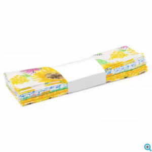 20Pc Sunflower Day 10in Squares Fabric Palette
