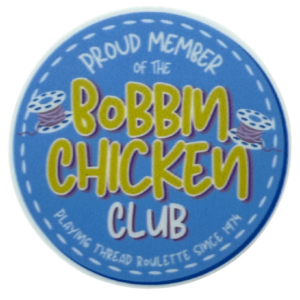 Bobbin Chicken Club Sticker