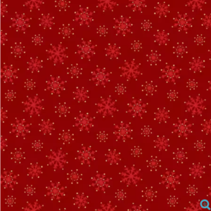 Maywood Studio Merry Mix Red Snowflakes