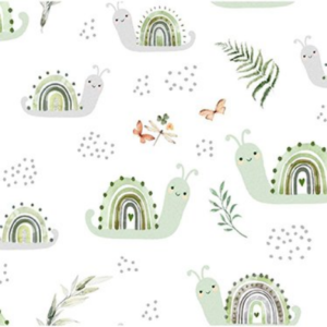 Nature Crawls Flannel Snails