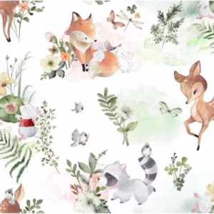 Nature Crawls Flannel Animals
