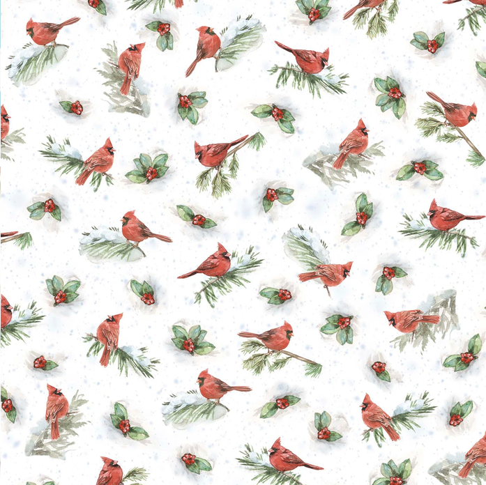 PB Textiles Woodland Whispers Cardinal