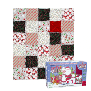 Santa Suit Quilt Kit Box with Hardcover Book