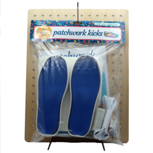 Patchwork Kicks All Inclusive Shoe Kit Size 9 White