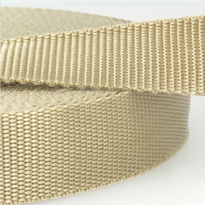 Polypropylene Webbing 25mm Tan